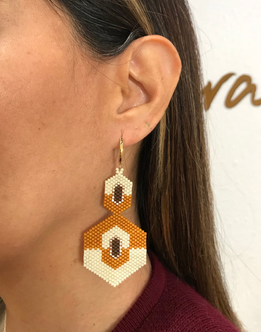 Pendientes Hexágono