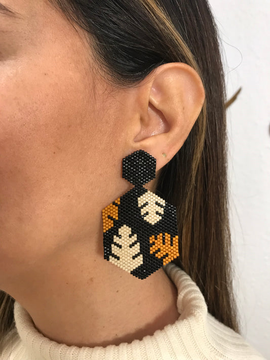 Pendientes Hexágono